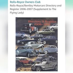 Rolls-Royce/Bentley Motorcars Directory & Register 2006-2007